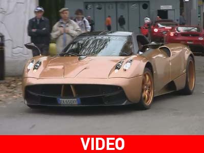 H… χρυσή Pagani των 2 εκατ. ευρώ προκαλεί ρίγος!
